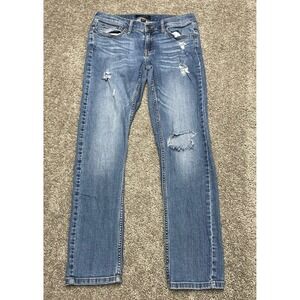 Banana‎ Republic Size 25/0 Womens Jeans Girlfriend Mid Rise Denim Blue 29X27